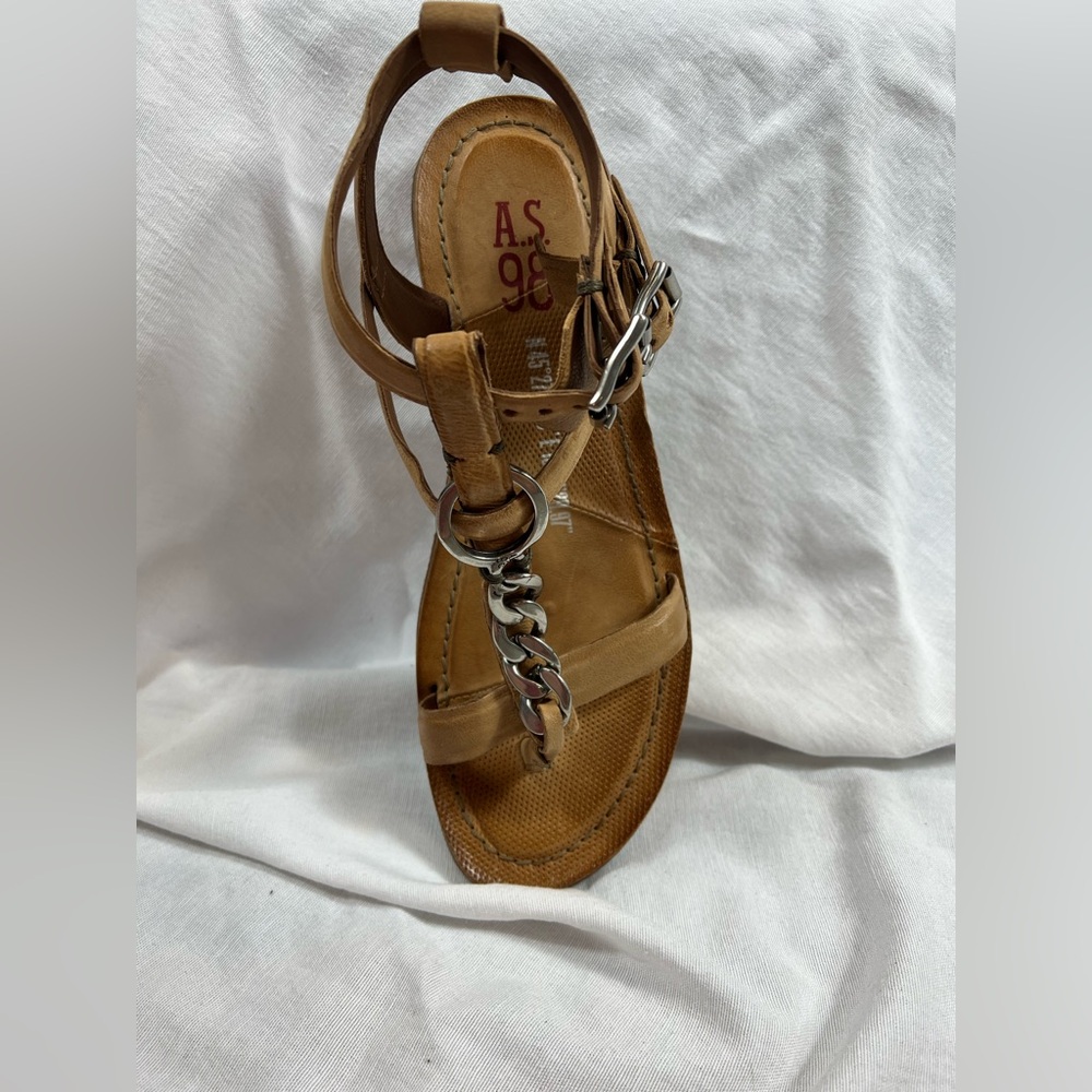 A.S. 98 tan sandals